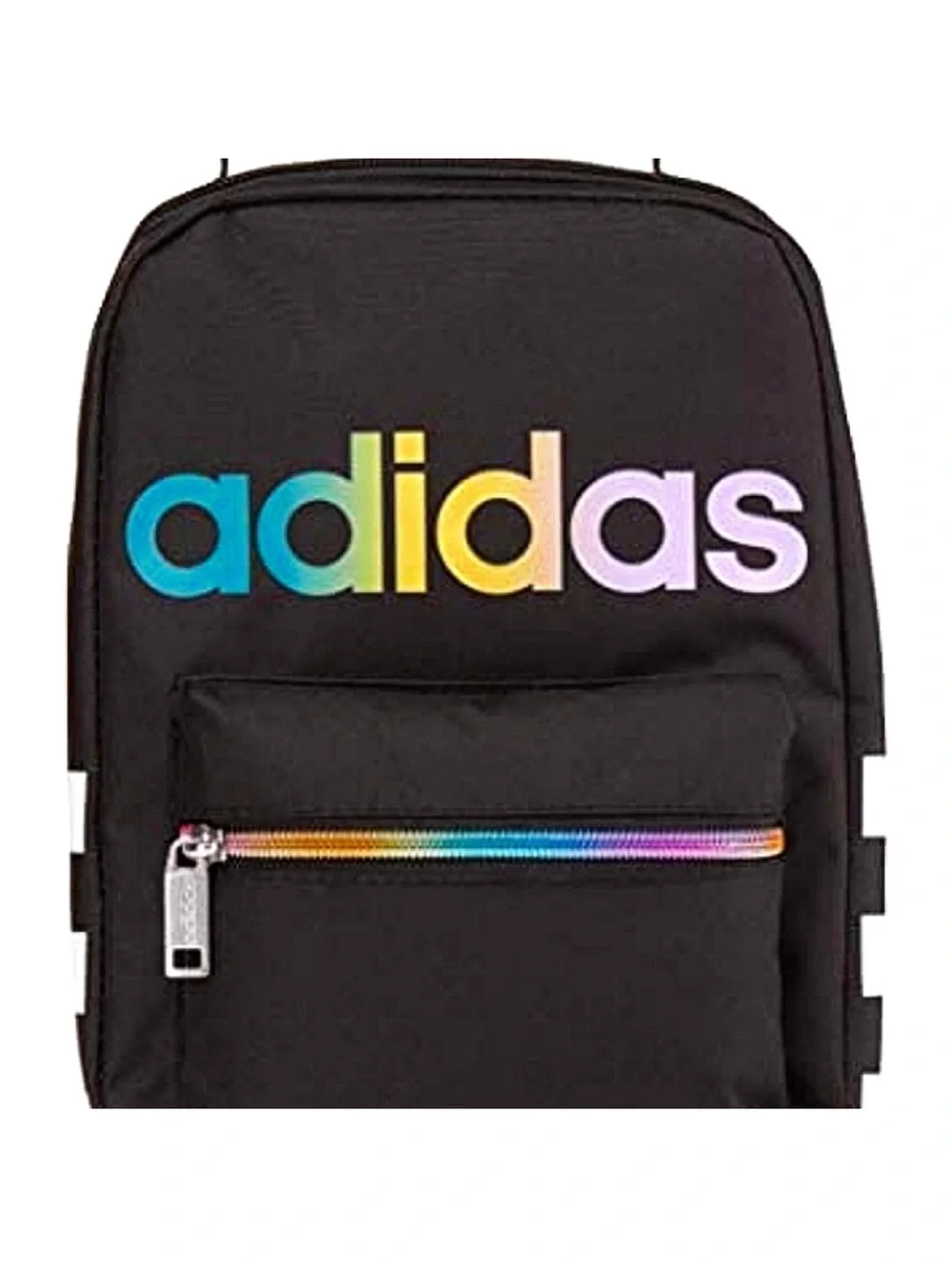 adidas Unisex Santiago Lunch Bag Cooler black and rainbow - Picture 8 of 16